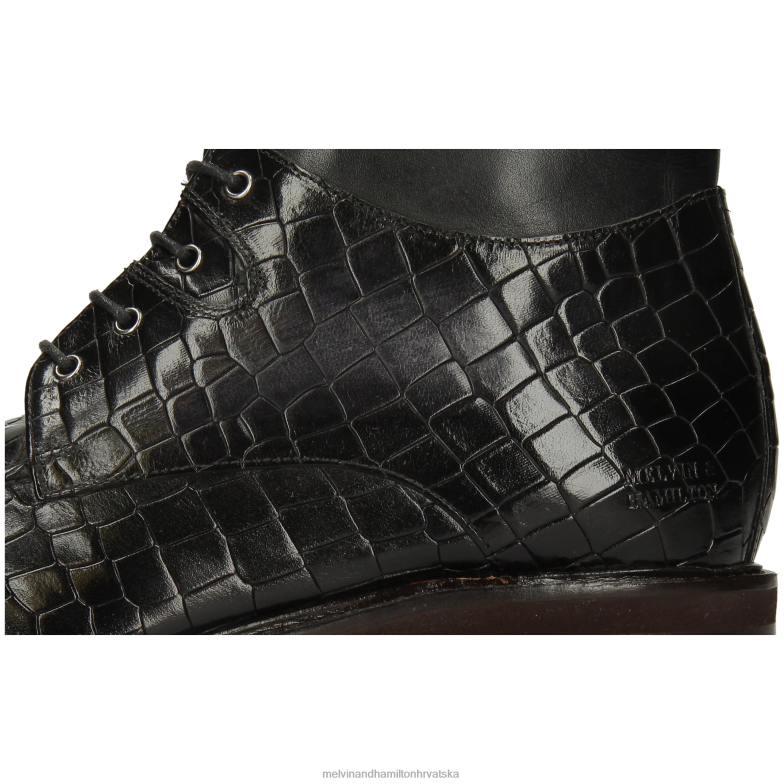 Parker 3 muškarci Melvin & Hamilton crno 22DJH58 gležnjače