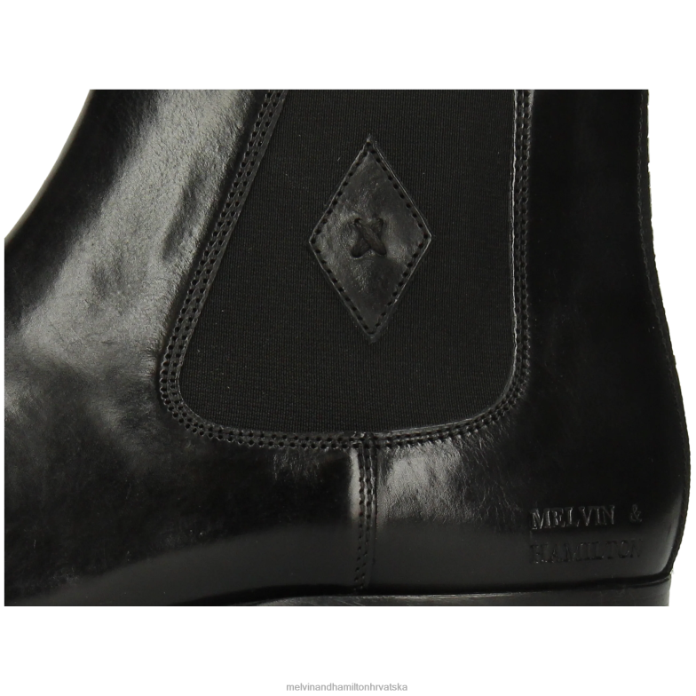 elyas 5 muškarci Melvin & Hamilton crno 22DJH10 gležnjače