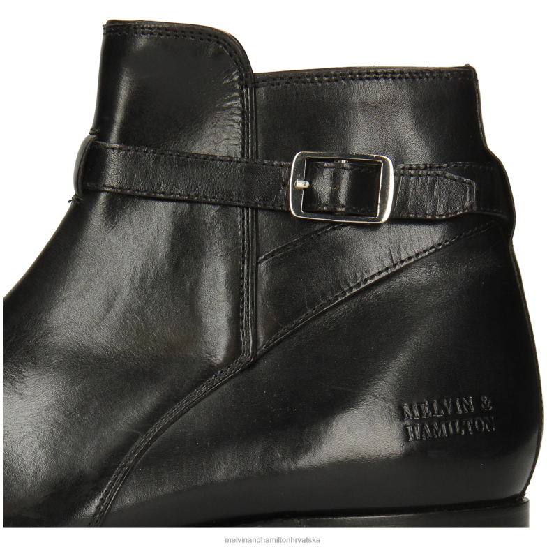 kane 1 muškarci Melvin & Hamilton crno 22DJH125 gležnjače