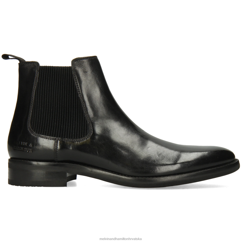 klint 7 muškarci Melvin & Hamilton crno 22DJH4 gležnjače
