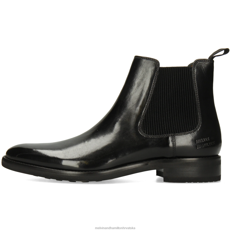 klint 7 muškarci Melvin & Hamilton crno 22DJH4 gležnjače