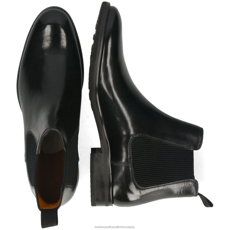 klint 7 muškarci Melvin & Hamilton crno 22DJH4 gležnjače