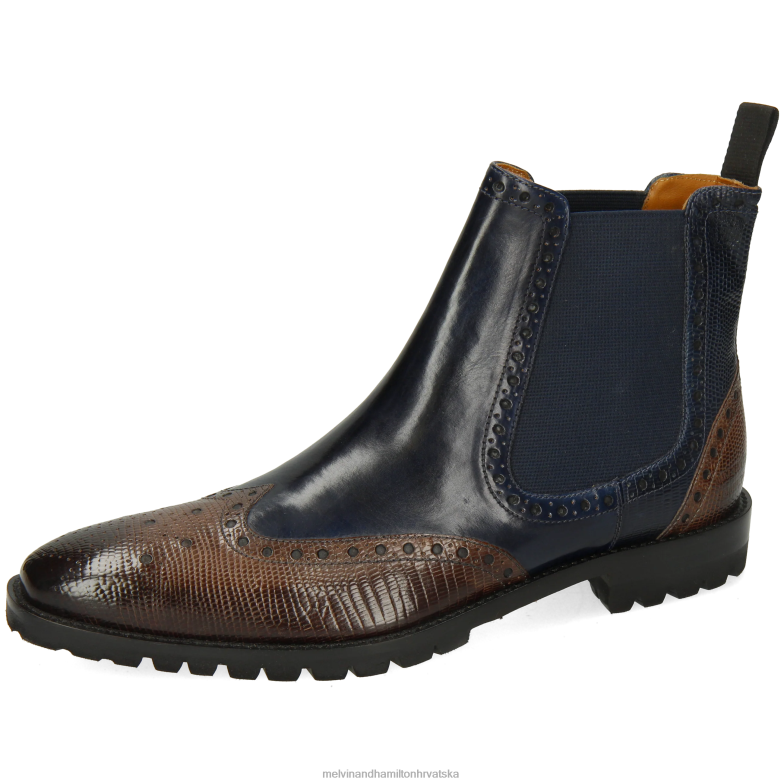 martin 5 muškarci Melvin & Hamilton plava 22DJH19 gležnjače