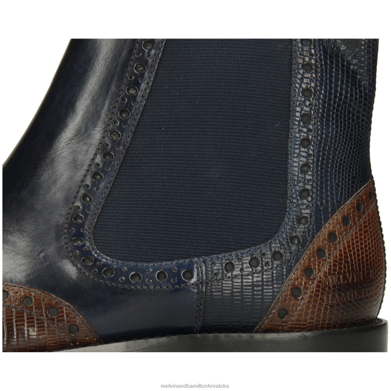 martin 5 muškarci Melvin & Hamilton plava 22DJH19 gležnjače