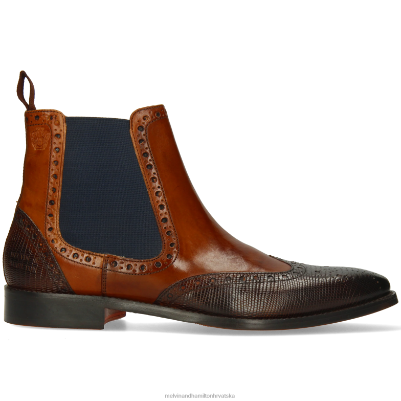 martin 5 muškarci Melvin & Hamilton smeđa 22DJH17 gležnjače