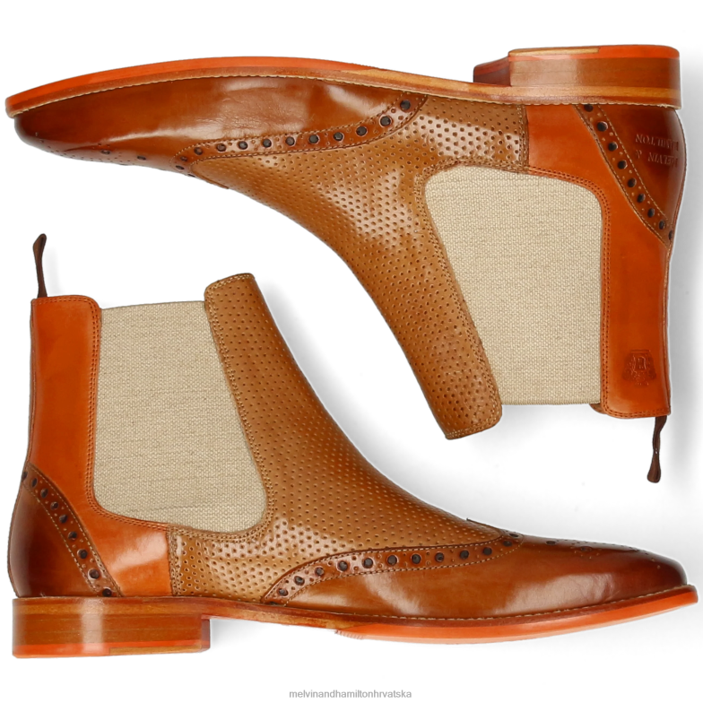 martin 5 muškarci Melvin & Hamilton smeđa 22DJH50 gležnjače