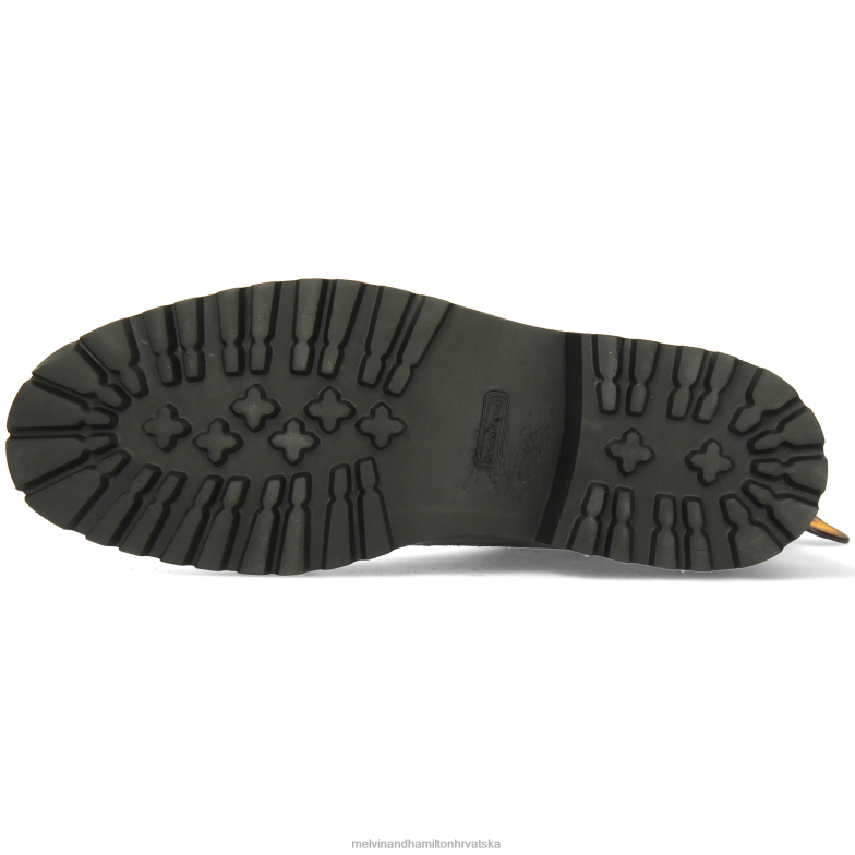 probušiti 23 muškarci Melvin & Hamilton crno 22DJH41 gležnjače