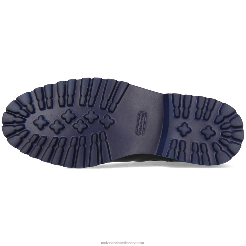 spretan 2 muškarci Melvin & Hamilton crno 22DJH65 gležnjače