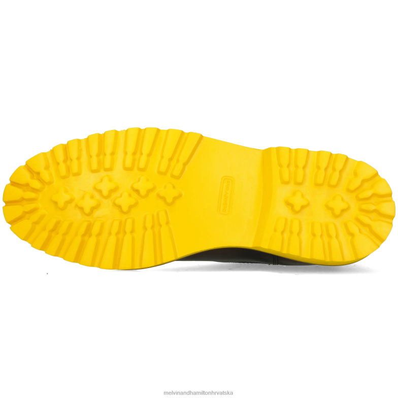 spretan 2 muškarci Melvin & Hamilton crno 22DJH86 gležnjače