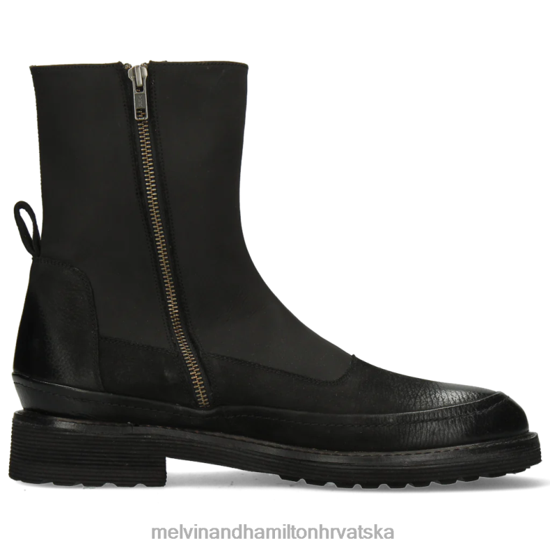 trevor 39 muškarci Melvin & Hamilton crno 22DJH135 gležnjače