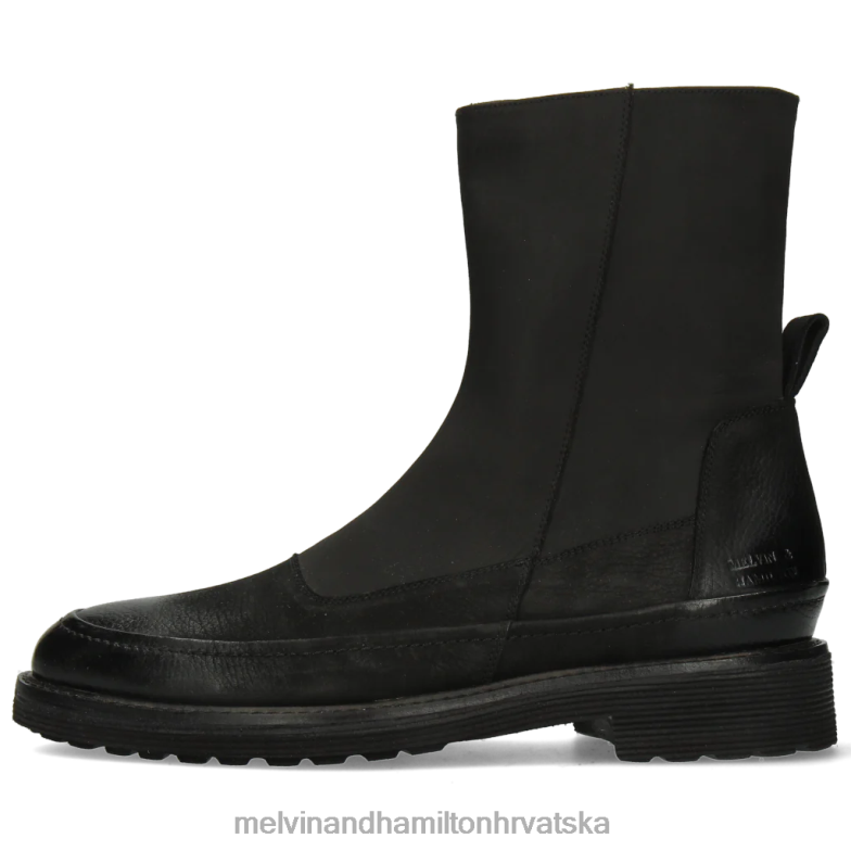 trevor 39 muškarci Melvin & Hamilton crno 22DJH135 gležnjače