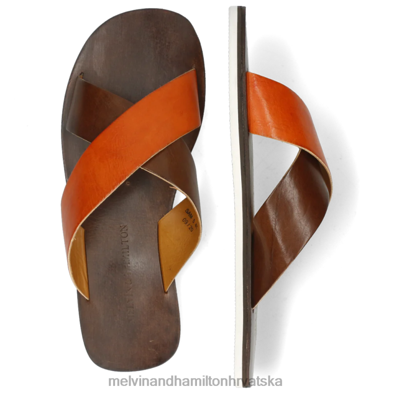 sam 5 muškarci Melvin & Hamilton smeđa 22DJH741 mazge