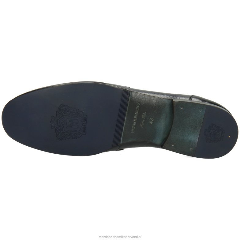 clive 16 muškarci Melvin & Hamilton plava 22DJH254 mokasinke