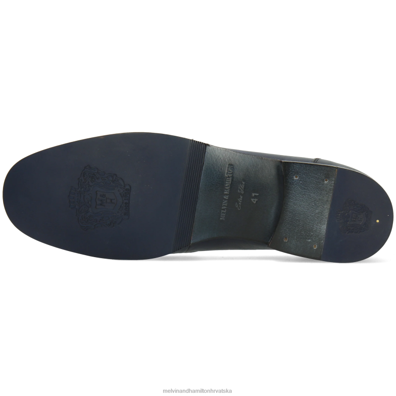 clive 16 muškarci Melvin & Hamilton plava 22DJH299 mokasinke