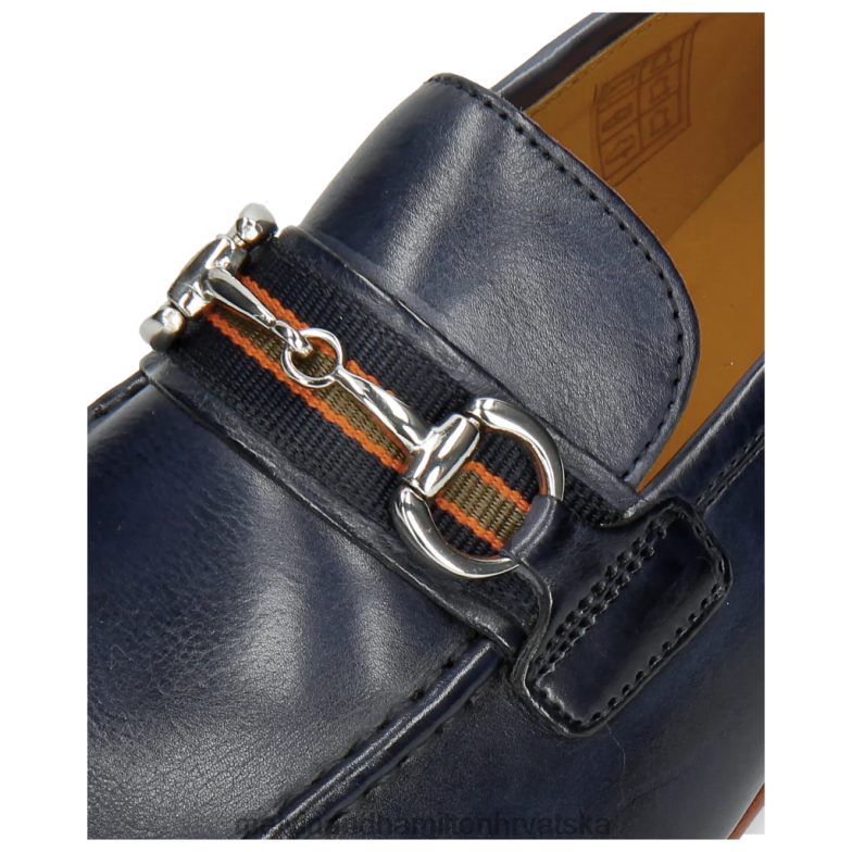 clive 16 muškarci Melvin & Hamilton plava 22DJH303 mokasinke