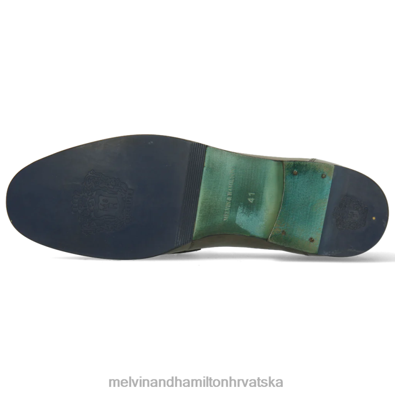 clive 16 muškarci Melvin & Hamilton siva 22DJH288 mokasinke