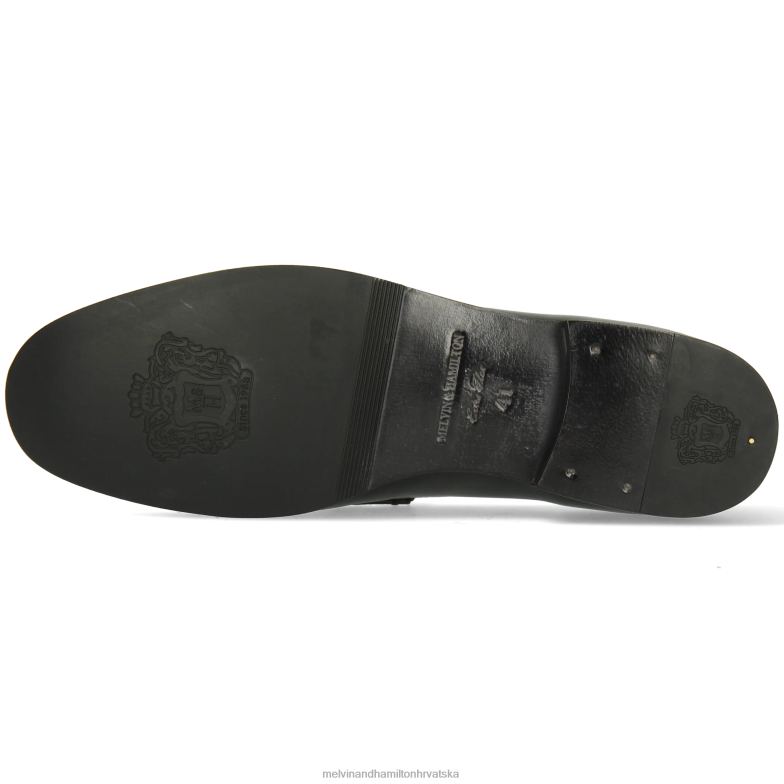 clive 1 muškarci Melvin & Hamilton crno 22DJH220 mokasinke