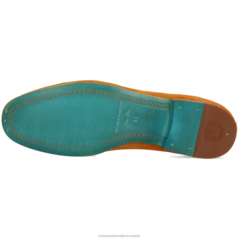 clive 20 muškarci Melvin & Hamilton naranča 22DJH218 mokasinke