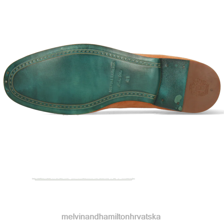 clive 20 muškarci Melvin & Hamilton naranča 22DJH282 mokasinke