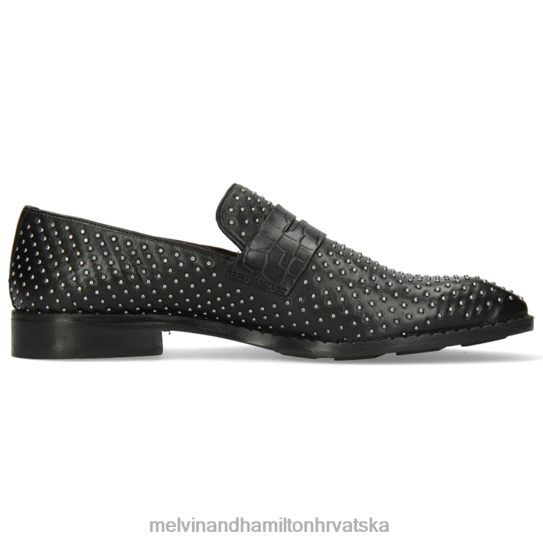 gaston 5 muškarci Melvin & Hamilton crno 22DJH302 mokasinke