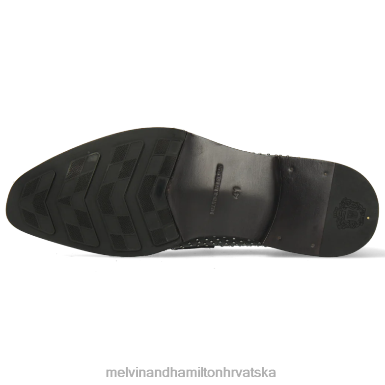 gaston 5 muškarci Melvin & Hamilton crno 22DJH302 mokasinke