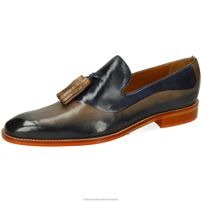 leonardo 24 muškarci Melvin & Hamilton siva 22DJH244 mokasinke