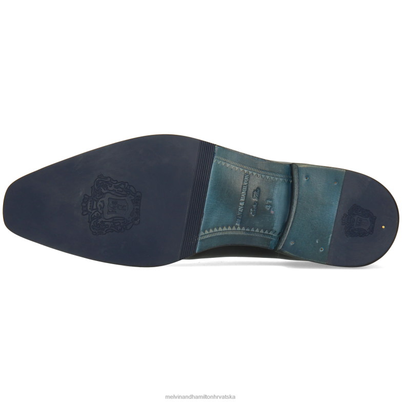 leonardo 24 muškarci Melvin & Hamilton siva 22DJH275 mokasinke