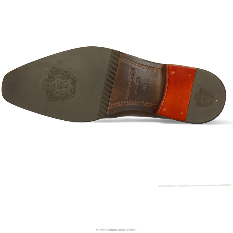 leonardo 24 muškarci Melvin & Hamilton smeđa 22DJH258 mokasinke