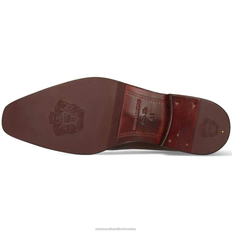 leonardo 24 muškarci Melvin & Hamilton smeđa 22DJH272 mokasinke