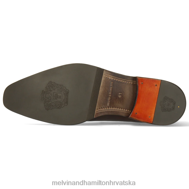 leonardo 24 muškarci Melvin & Hamilton smeđa 22DJH286 mokasinke