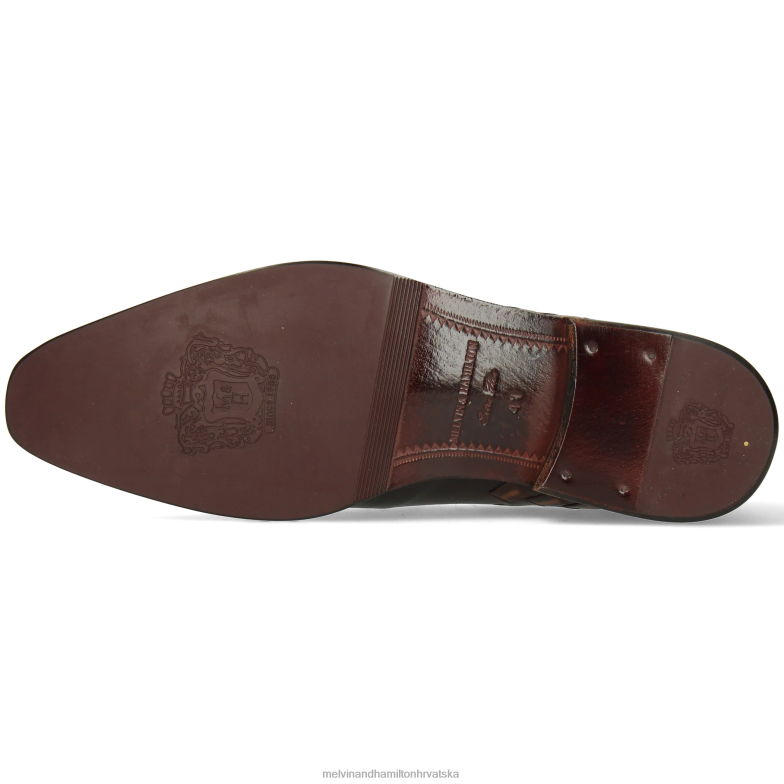 leonardo 32 muškarci Melvin & Hamilton smeđa 22DJH262 mokasinke