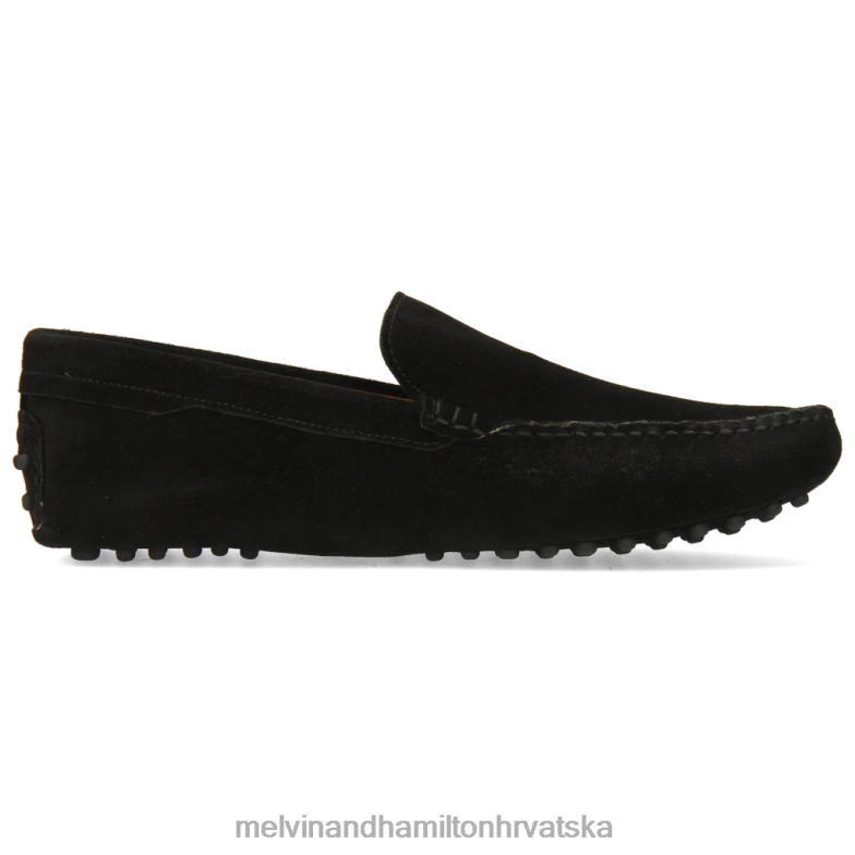 nelson 1 muškarci Melvin & Hamilton crno 22DJH320 mokasinke