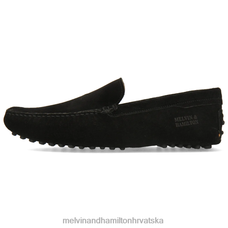 nelson 1 muškarci Melvin & Hamilton crno 22DJH320 mokasinke