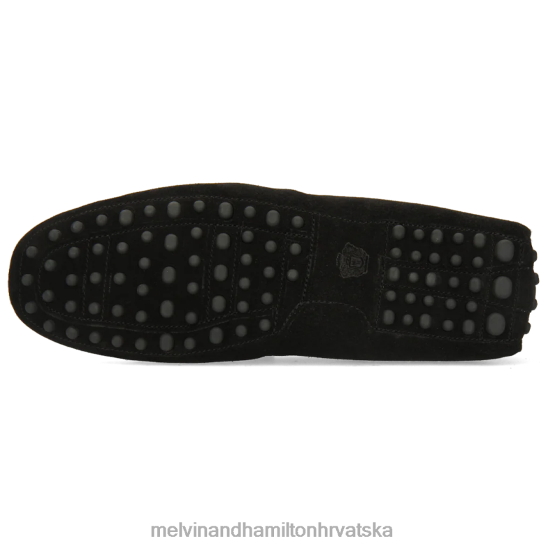 nelson 1 muškarci Melvin & Hamilton crno 22DJH320 mokasinke