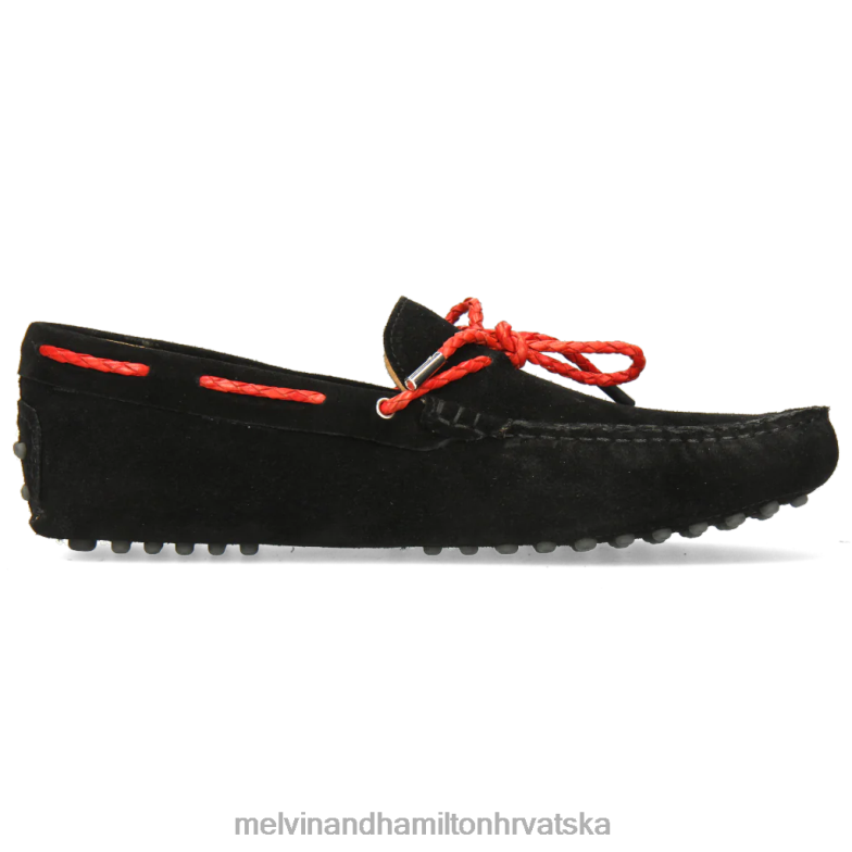 nelson 3 muškarci Melvin & Hamilton crno 22DJH321 mokasinke