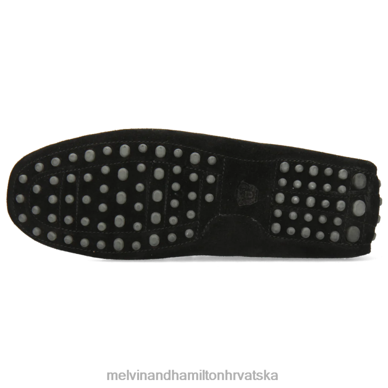 nelson 3 muškarci Melvin & Hamilton crno 22DJH321 mokasinke