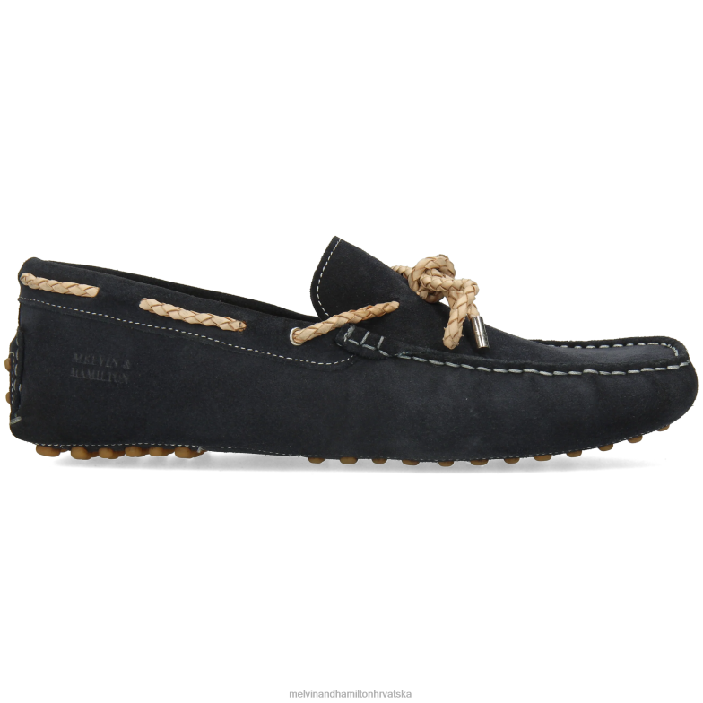 nelson 3 muškarci Melvin & Hamilton plava 22DJH306 mokasinke