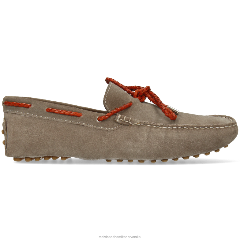 nelson 3 muškarci Melvin & Hamilton siva 22DJH311 mokasinke