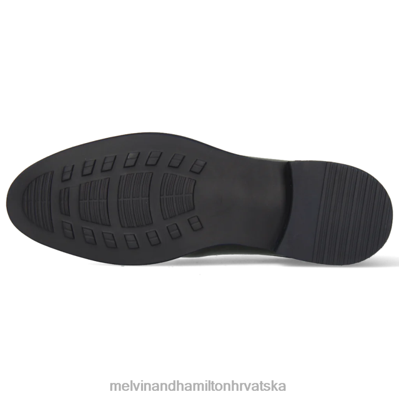 klint 23 muškarci Melvin & Hamilton crno 22DJH206 oksfordice