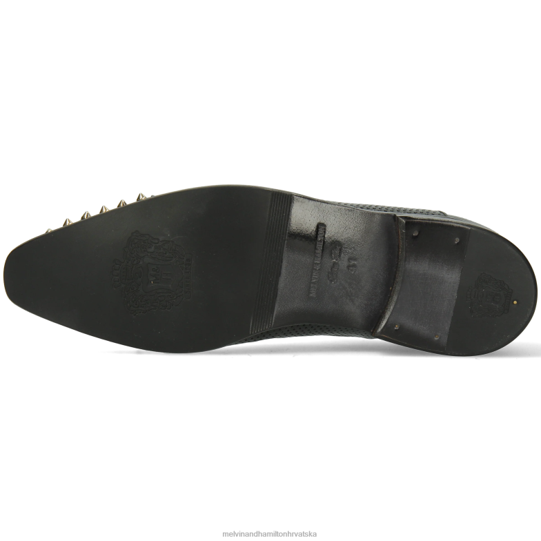 koplje 23 muškarci Melvin & Hamilton crno 22DJH151 oksfordice
