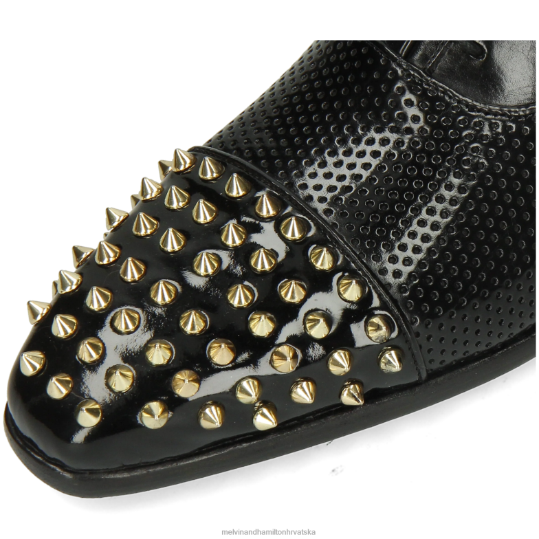 koplje 23 muškarci Melvin & Hamilton crno 22DJH151 oksfordice