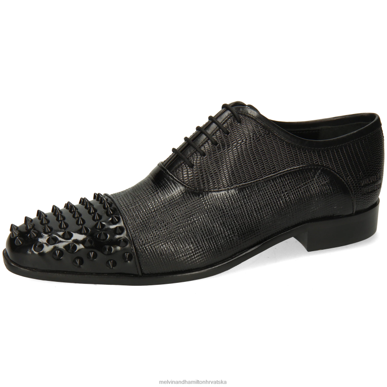 koplje 23 muškarci Melvin & Hamilton crno 22DJH164 oksfordice