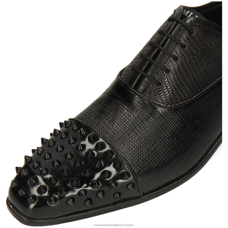 koplje 23 muškarci Melvin & Hamilton crno 22DJH164 oksfordice