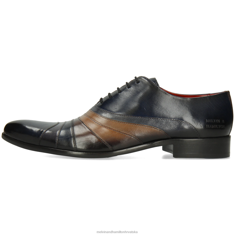 toni 43 muškarci Melvin & Hamilton plava 22DJH187 oksfordice