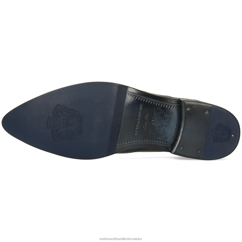 toni 43 muškarci Melvin & Hamilton plava 22DJH187 oksfordice