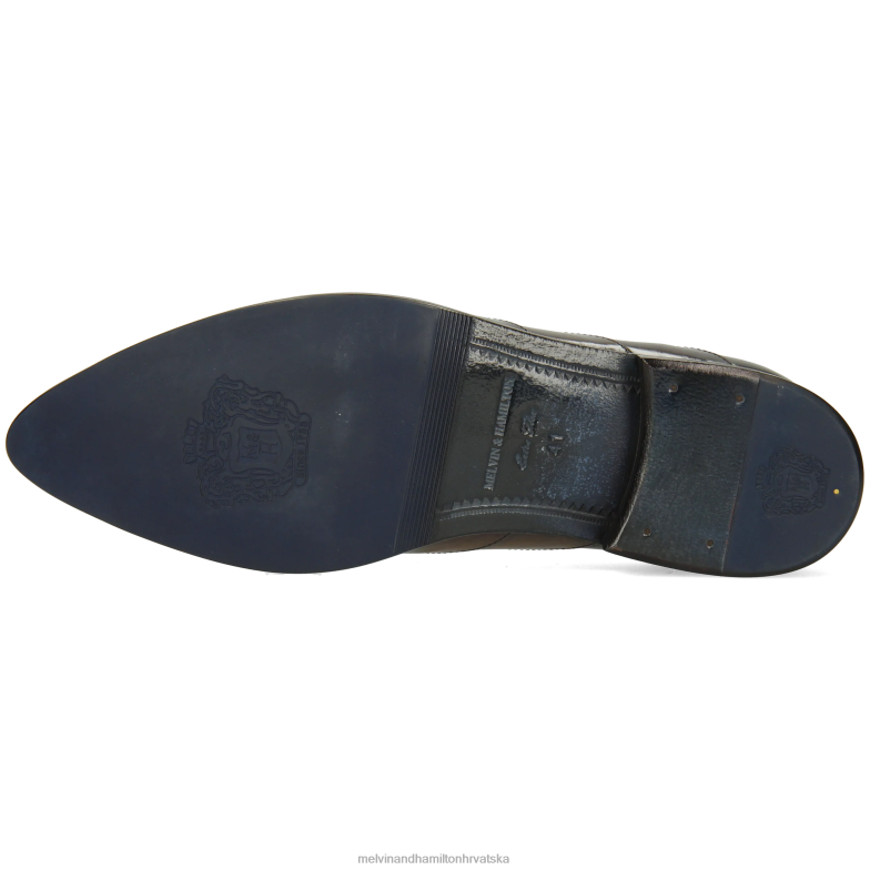 toni 43 muškarci Melvin & Hamilton siva 22DJH190 oksfordice