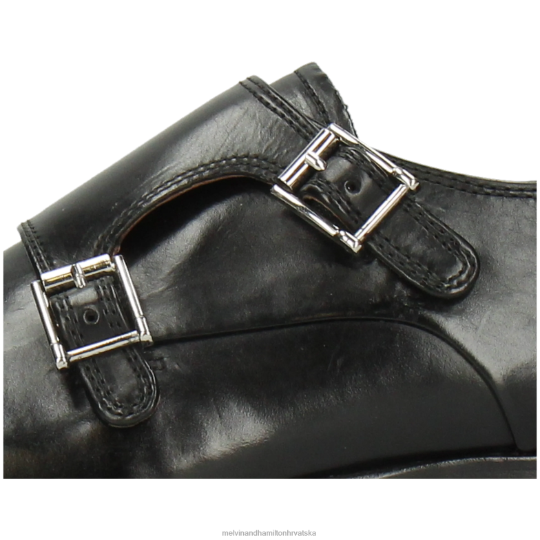 koplje 1 muškarci Melvin & Hamilton crno 22DJH347 redovničke cipele