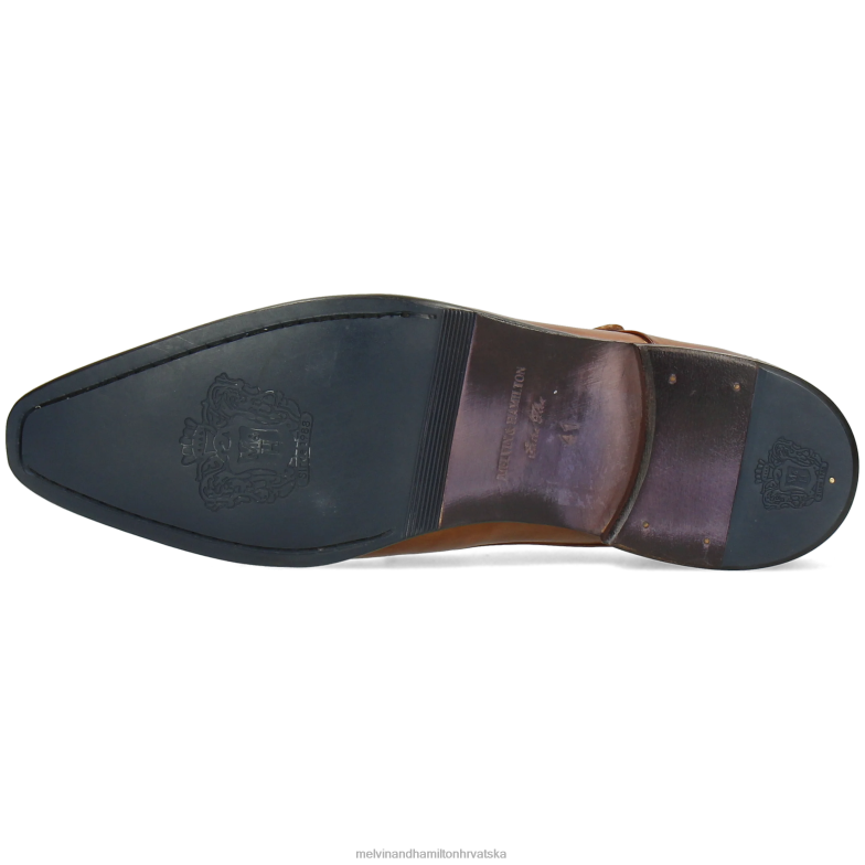 koplje 1 muškarci Melvin & Hamilton smeđa 22DJH351 redovničke cipele