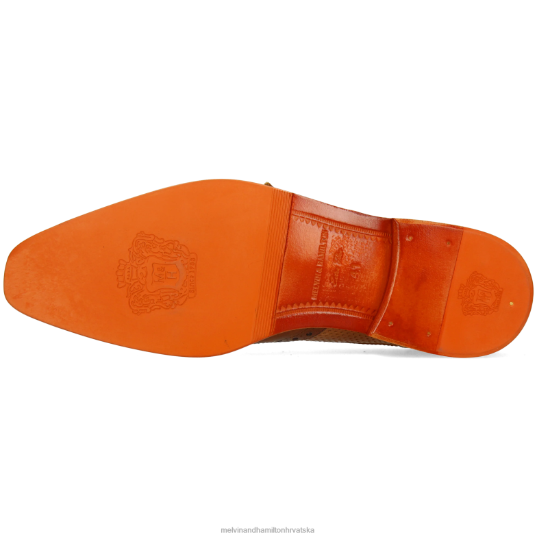 martin 2 muškarci Melvin & Hamilton smeđa 22DJH345 redovničke cipele