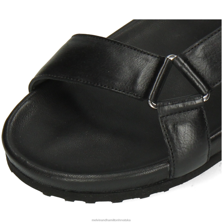 robert 22 muškarci Melvin & Hamilton crno 22DJH752 sandale